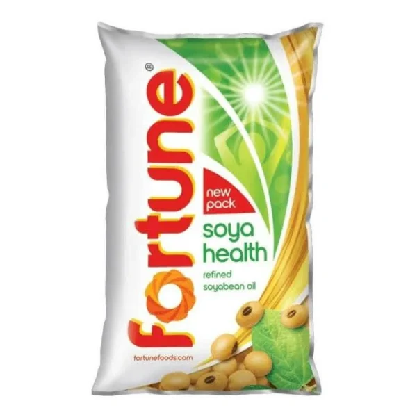 Fortune Soya Health Refined Soybean Oil 1 L